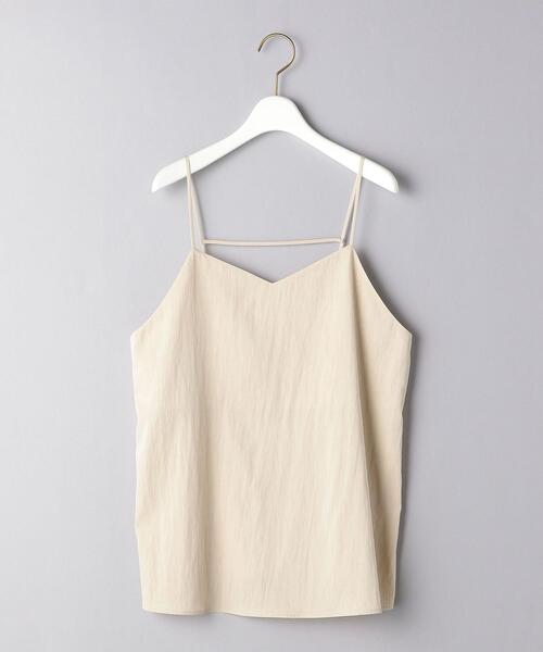 AEWEN MATOPH（イウエン マトフ）の「＜AEWEN MATOPH（イウエン マトフ）＞バッククロス キャミソール（キャミソール・レディース・ブラック/ベージュ・FREE）」の11枚目の写真