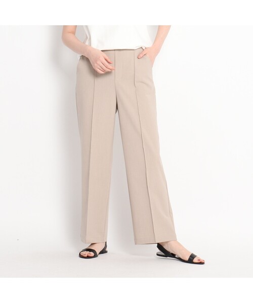 THE SHOP TK （ザ ショップ ティーケー ）の「◆【VERY6月号掲載】CARREMAN 美for ワイドパンツ（スーツパンツ・レディース・ベージュ/パープル/ベビーピンク/パープル系2・11/10/12/13/14）」の15枚目の写真