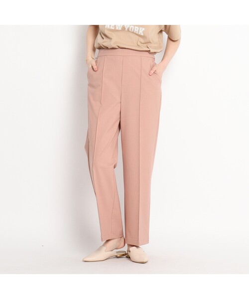 THE SHOP TK （ザ ショップ ティーケー ）の「◆【VERY6月号掲載】CARREMAN 美for ワイドパンツ（スーツパンツ・レディース・ベージュ/パープル/ベビーピンク/パープル系2・11/10/12/13/14）」の9枚目の写真