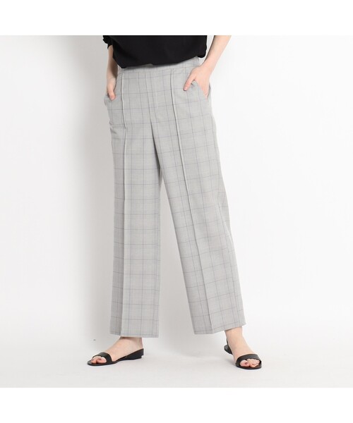 THE SHOP TK （ザ ショップ ティーケー ）の「◆【VERY6月号掲載】CARREMAN 美for ワイドパンツ（スーツパンツ・レディース・ベージュ/パープル/ベビーピンク/パープル系2・11/10/12/13/14）」の14枚目の写真