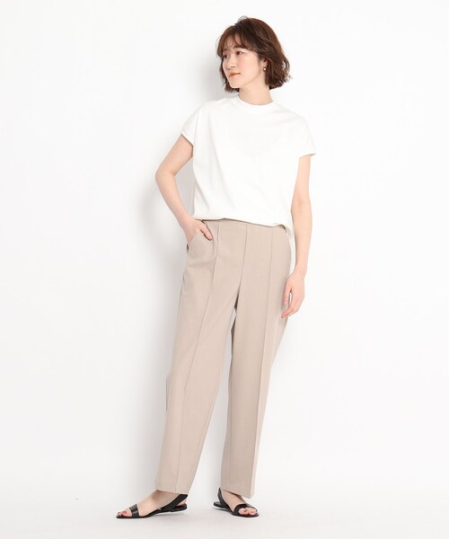 THE SHOP TK （ザ ショップ ティーケー ）の「◆【VERY6月号掲載】CARREMAN 美for ワイドパンツ（スーツパンツ・レディース・ベージュ/パープル/ベビーピンク/パープル系2・11/10/12/13/14）」の18枚目の写真