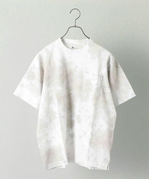 SCREEN STARS(スクリーンスターズ)の「SHIPS: SCREEN STARS タイダイ染め Tシャツ(Tシャツ/カットソー・メンズ・ライトグレー/ライトブルー/ピンク・SMALL/MEDIUM/LARGE)」の2枚目の写真