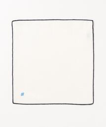 TAKA-Q（タカキュー）の「タカキューメンズ/TAKA-Q：MEN アーガイル柄 リネンチーフ（ポケットチーフ）」