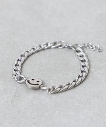 RASVOA | フラットチェーンスマイルブレスレット(ブレスレット)