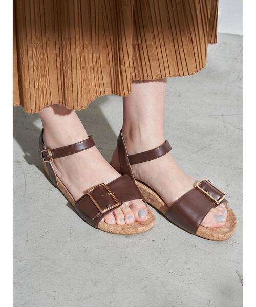 earth music&ecology（アースミュージックアンドエコロジー）の「ORiental TRaffic ベルトサンダル ＊（サンダル・レディース・ブラック/ブラウン・S/M/L）」の9枚目の写真