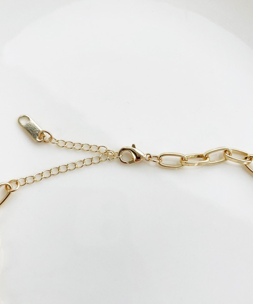 kutir(クティール)の「プレートネックレス(ネックレス・レディース・ゴールド・FREE)」の5枚目の写真