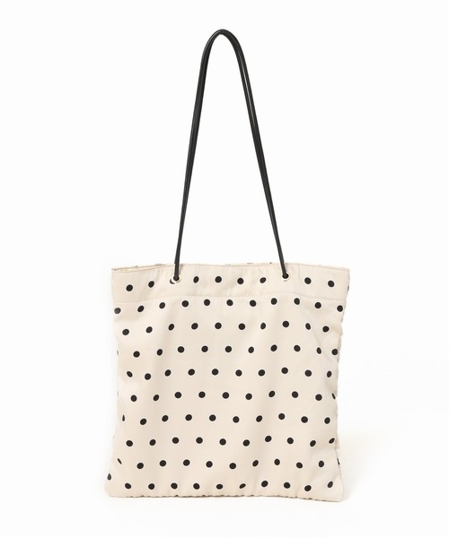 SLOBE IENA（スローブイエナ）の「SLOBE IENA ECO トートバッグ◆（トートバッグ・レディース・ブラック/ホワイト・FREE）」の4枚目の写真