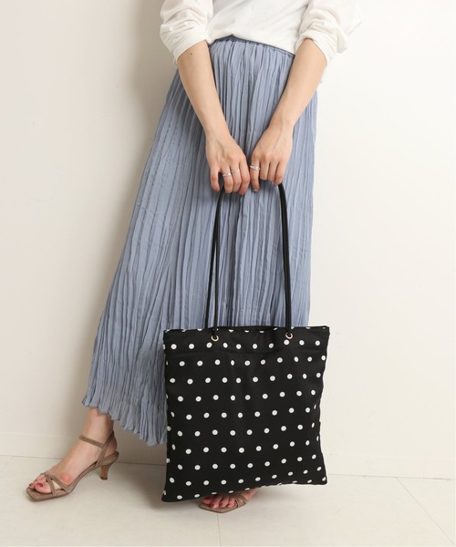 SLOBE IENA（スローブイエナ）の「SLOBE IENA ECO トートバッグ◆（トートバッグ・レディース・ブラック/ホワイト・FREE）」の19枚目の写真