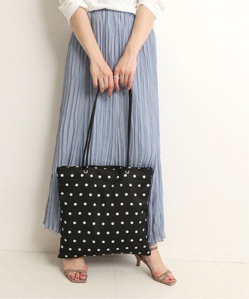 SLOBE IENA（スローブイエナ）の「SLOBE IENA ECO トートバッグ◆（トートバッグ・レディース・ブラック/ホワイト・FREE）」の20枚目の写真