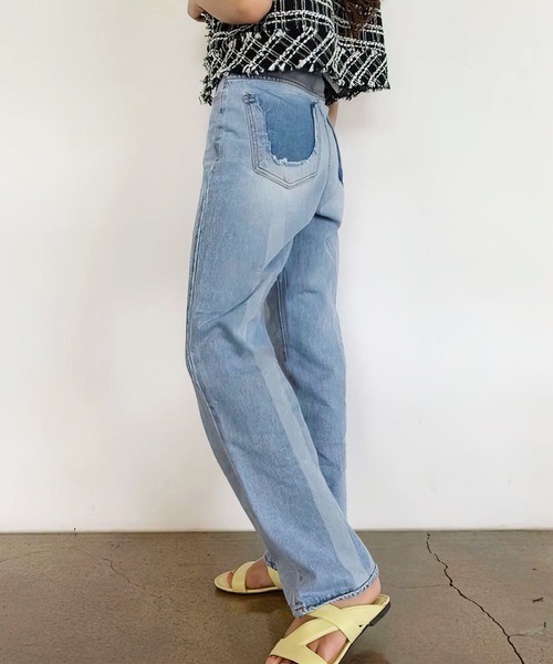 me+em select（ミームセレクト）の「ハイウエストバックラインリメイク