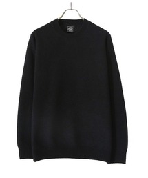 GOLD | GOLD / ゴールド：PURE CASHMERE KNIT CREW NECK：21B-GL90211[MUS](ニット/セーター)