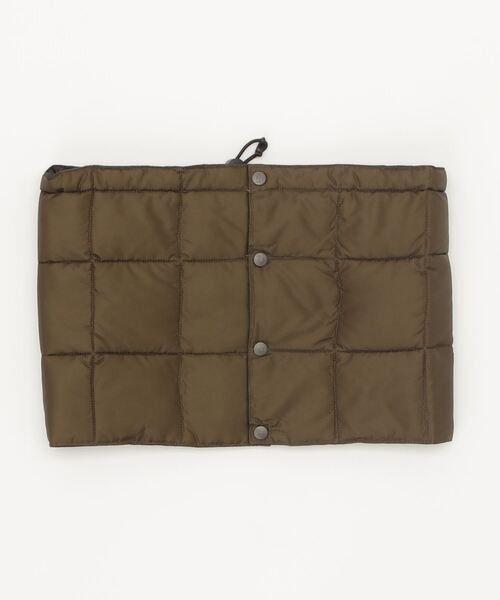 Gramicci（グラミチ）の「【GRAMICCI / グラミチ】DOWN NECK WARMER | ダウンネックウォーマー（ネックウォーマー/スヌード・メンズ・オリーブ/ベージュ/ネイビー/ブラック/マスタード・FREE）」の4枚目の写真