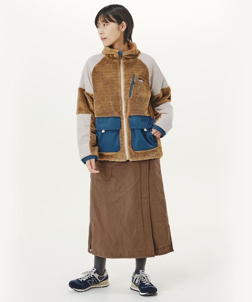 KRIFF MAYER Lady's Collection(クリフメイヤーレディースコレクション)の「HINOKO2WAY巻きスカート(スカート・レディース・ブラウン/ブラック/ベージュ/カーキ・MEDIUM/LARGE)」の12枚目の写真