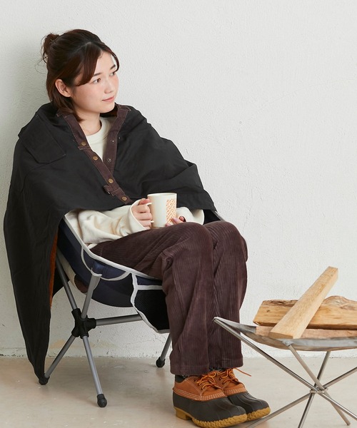 KRIFF MAYER Lady's Collection(クリフメイヤーレディースコレクション)の「HINOKO2WAY巻きスカート(スカート・レディース・ブラウン/ブラック/ベージュ/カーキ・MEDIUM/LARGE)」の16枚目の写真