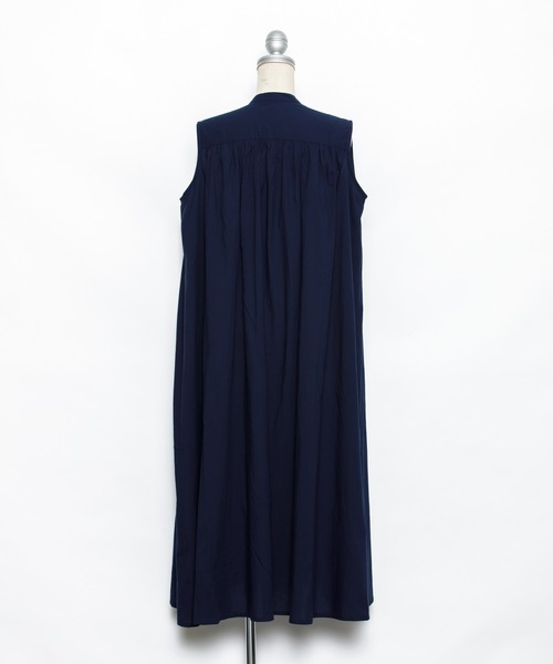 AS KNOW AS plus（アズノゥアズプラス）の「☆ナチュラルノースリーブワンピース（ワンピース・レディース・ブラック/ミント/ネイビー・FREE）」の18枚目の写真