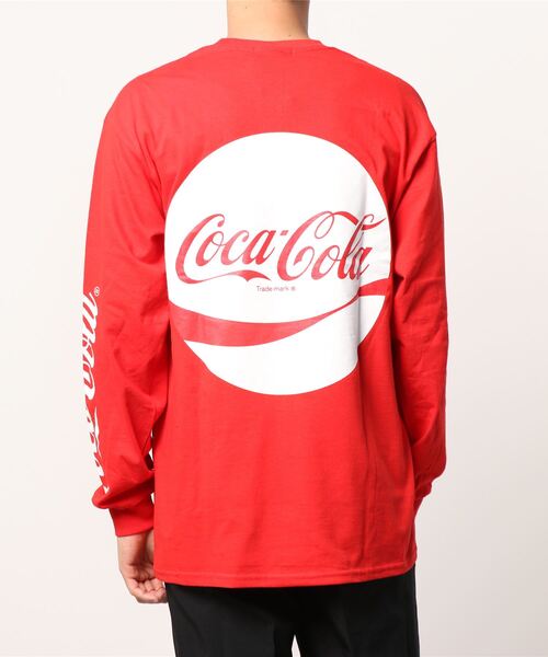 24karats(トゥウェンティーフォーカラッツ)の「Coca-Cola Tee LS(Tシャツ/カットソー・メンズ・レッド/ブラック/ホワイト・SMALL/LARGE/MEDIUM)」の5枚目の写真