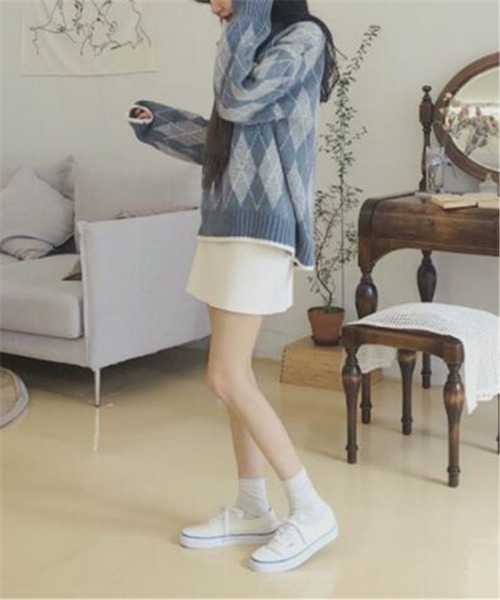 MAISON DE THERESE(メゾン ド テレーズ)の「オーバーシルエット ノルディック ニット(ニット/セーター・レディース・A/B・FREE)」の3枚目の写真