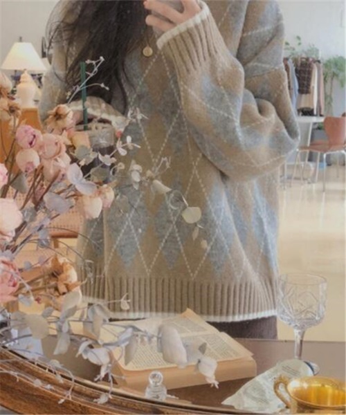 MAISON DE THERESE(メゾン ド テレーズ)の「オーバーシルエット ノルディック ニット(ニット/セーター・レディース・A/B・FREE)」の16枚目の写真