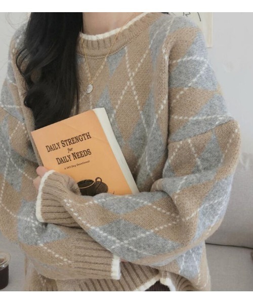 MAISON DE THERESE(メゾン ド テレーズ)の「オーバーシルエット ノルディック ニット(ニット/セーター・レディース・A/B・FREE)」の12枚目の写真