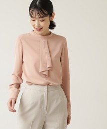 NATURAL BEAUTY BASIC | ラッフルボウタイブラウス/0171210903(シャツ/ブラウス)