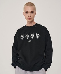 OY | 『OY/オーワイ』METAL BULLET LOGO MTM/ メタル バレット ロゴ スウェットシャツ プルーオーバー(スウェット)