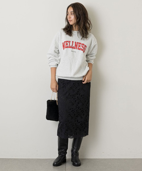 SPORTY&RICH（スポーティアンドリッチ）の「【Sporty&Rich】Wellnessスウェット（スウェット・レディース・ライトグレー・SMALL）」の15枚目の写真