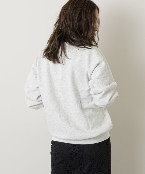 SPORTY&RICH（スポーティアンドリッチ）の「【Sporty&Rich】Wellnessスウェット（スウェット・レディース・ライトグレー・SMALL）」の12枚目の写真