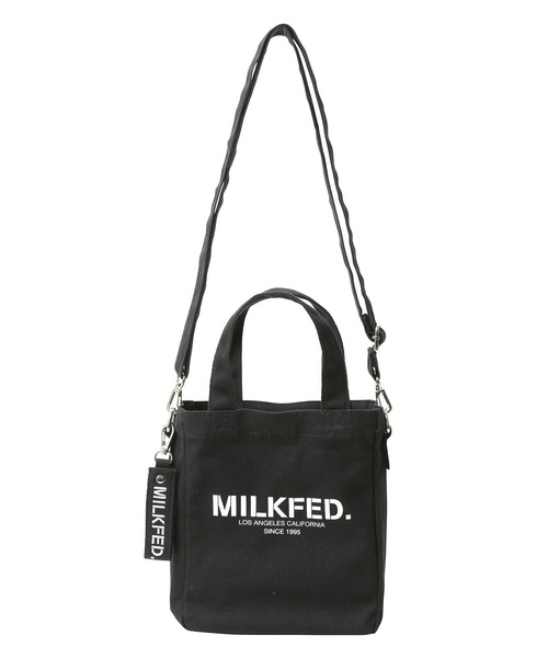 MILKFED.（ミルクフェド）の「STENCIL SQUARE SHOULDER BAG（ショルダーバッグ・レディース・ホワイト/ブラック/ベージュ・ONE SIZE）」の15枚目の写真