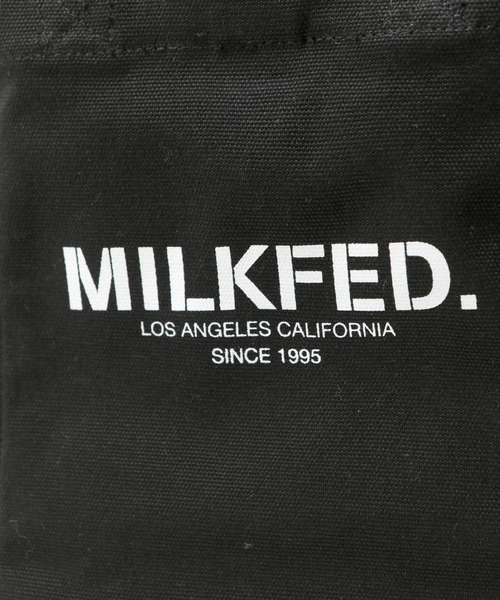MILKFED.（ミルクフェド）の「STENCIL SQUARE SHOULDER BAG（ショルダーバッグ・レディース・ホワイト/ブラック/ベージュ・ONE SIZE）」の12枚目の写真