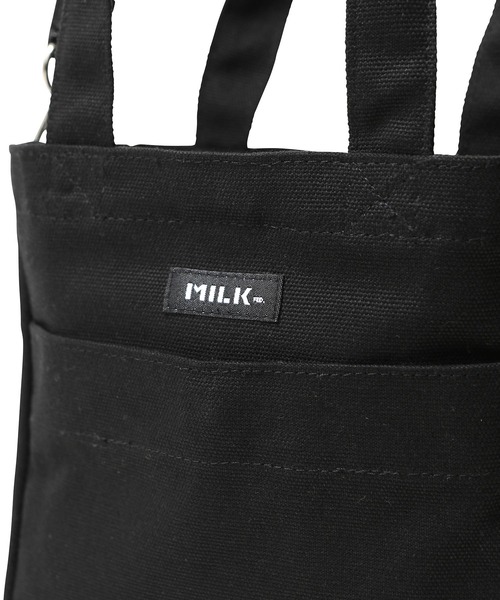 MILKFED.（ミルクフェド）の「STENCIL SQUARE SHOULDER BAG（ショルダーバッグ・レディース・ホワイト/ブラック/ベージュ・ONE SIZE）」の21枚目の写真
