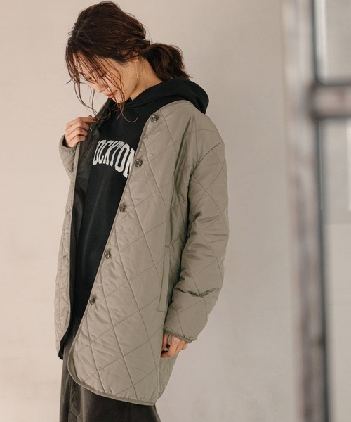 GLOBAL WORK（グローバルワーク）の「撥水キルトブルゾン/ 215905