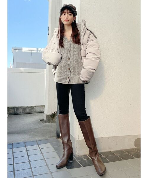GYDA（ジェイダ）の「【WEB限定】ショートダウンコート（ダウン