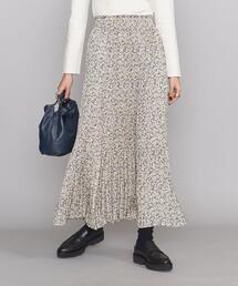 BEAUTY&YOUTH UNITED ARROWS | BY フラワープリントプリーツ スカート(スカート)