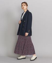 BEAUTY&YOUTH UNITED ARROWS | BY フラワープリントプリーツ スカート(スカート)