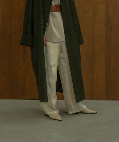 I_am(アイアム)の「chunky mule(パンプス・レディース・ブラック/オフホワイト/キャメル・S/M/L)」の7枚目の写真