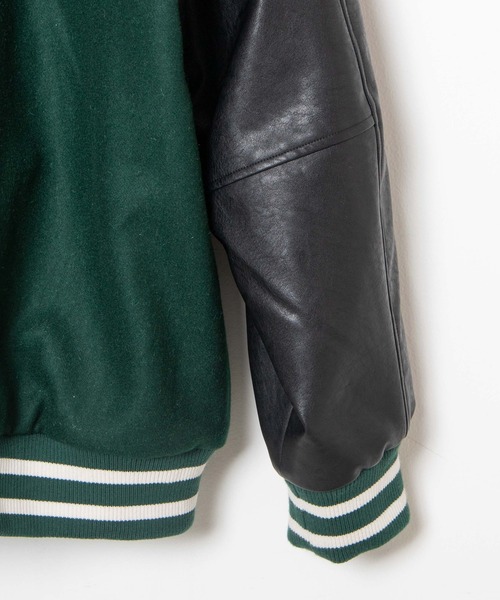 WEGO（ウィゴー）の「WEGO/キルティングスタジャン（スタジャン・メンズ・ブラック/ダークグリーン/ワインレッド/パープル/ネイビー/グリーン/レッド・MEDIUM/LARGE/X-LARGE）」の15枚目の写真