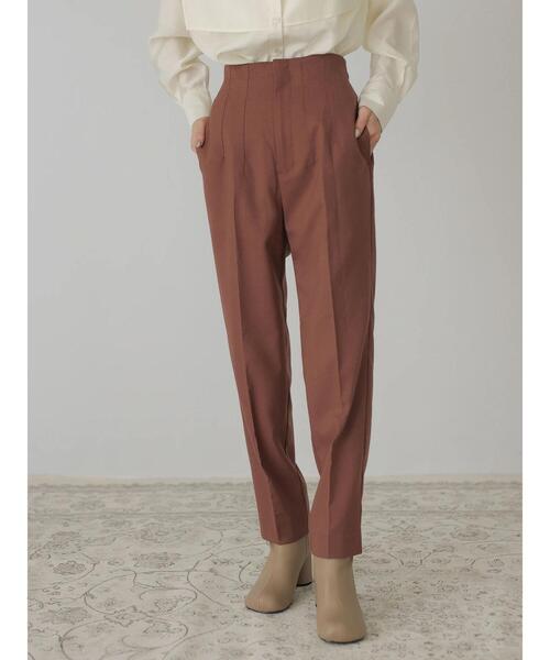 rem closet(レムクローゼット)の「テーパードパンツ(その他パンツ・レディース・ブラウン/グレイッシュベージュ・S/XS)」の18枚目の写真