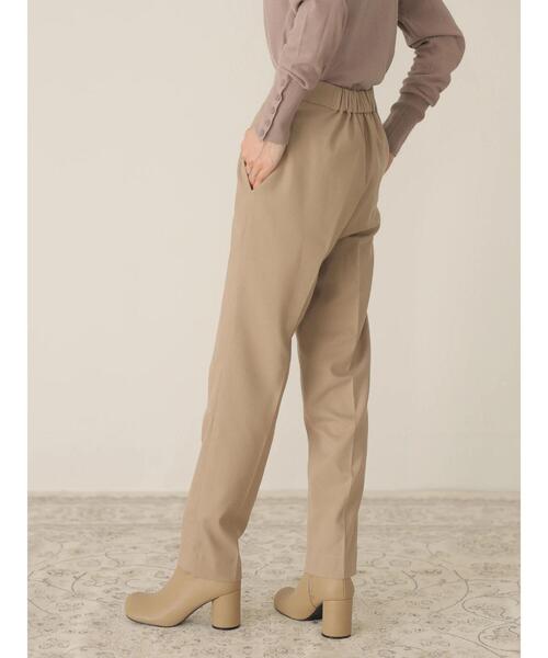 rem closet(レムクローゼット)の「テーパードパンツ(その他パンツ・レディース・ブラウン/グレイッシュベージュ・S/XS)」の5枚目の写真