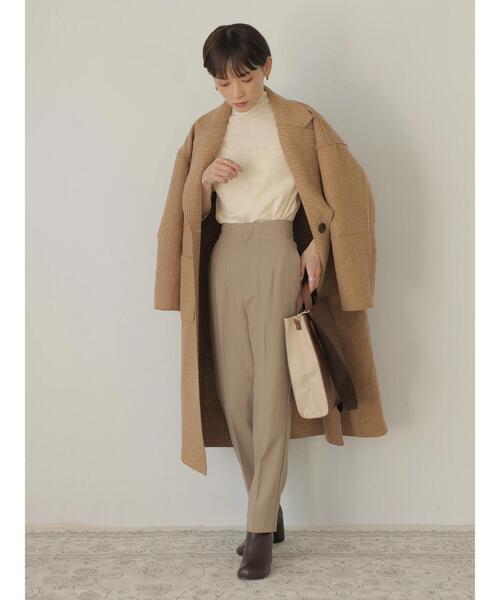 rem closet(レムクローゼット)の「テーパードパンツ(その他パンツ・レディース・ブラウン/グレイッシュベージュ・S/XS)」の20枚目の写真