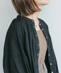 Kastane | バルーン袖クロップドブラウス(シャツ/ブラウス)