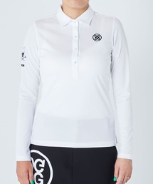 ○★訳有り新品未使用　G/FORE（ジーフォア）　長袖ポロシャツ　36　ホワイト G/FORE（ジーフォア）｜ポロシャツ一覧 - WEAR