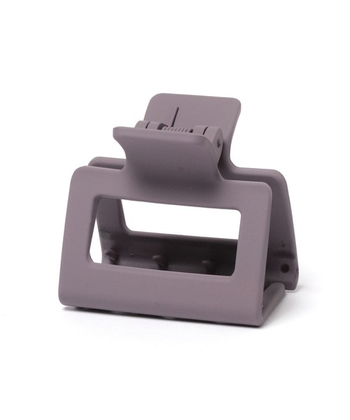 LAKOLE（ラコレ）の「スクエアマットミニヘアクリップ / 238533（バレッタ/ヘアクリップ・レディース・ブラウン/ブルー/オフホワイト/パープル/オリーブ/ライトブルー/サンドグレー/チャコール/クリーム/ブラック/グレー/カーキ・FREE）」の12枚目の写真