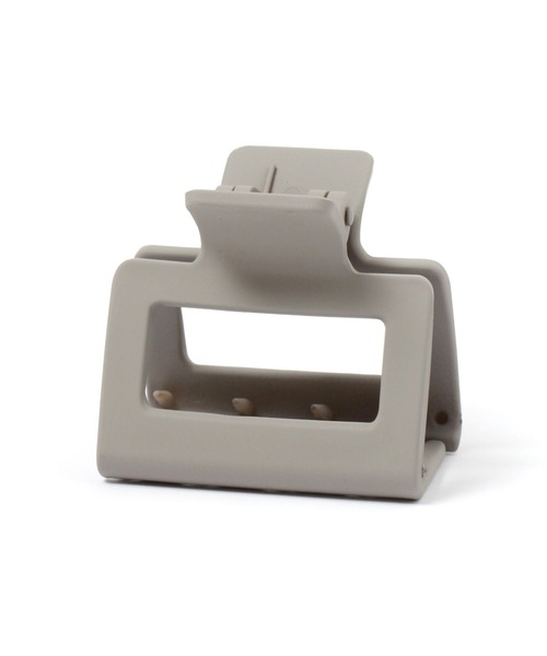 LAKOLE（ラコレ）の「スクエアマットミニヘアクリップ / 238533（バレッタ/ヘアクリップ・レディース・ブラウン/ブルー/オフホワイト/パープル/オリーブ/ライトブルー/サンドグレー/チャコール/クリーム/ブラック/グレー/カーキ・FREE）」の6枚目の写真