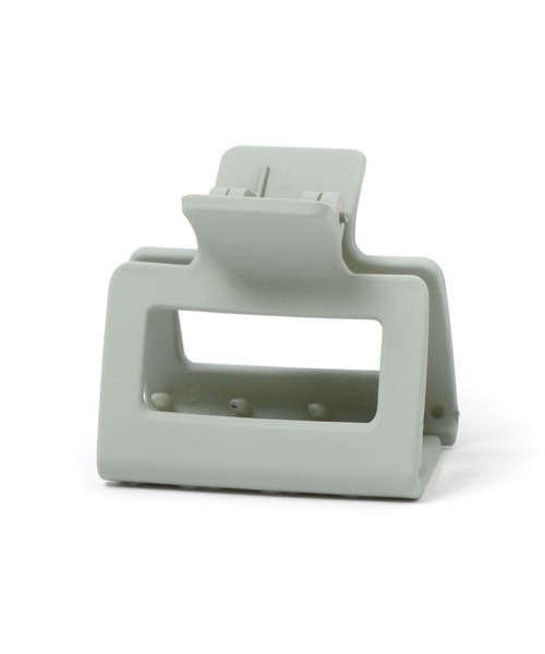 LAKOLE（ラコレ）の「スクエアマットミニヘアクリップ / 238533（バレッタ/ヘアクリップ・レディース・ブラウン/ブルー/オフホワイト/パープル/オリーブ/ライトブルー/サンドグレー/チャコール/クリーム/ブラック/グレー/カーキ・FREE）」の10枚目の写真