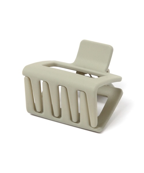 LAKOLE（ラコレ）の「スクエアマットミニヘアクリップ / 238533（バレッタ/ヘアクリップ・レディース・ブラウン/ブルー/オフホワイト/パープル/オリーブ/ライトブルー/サンドグレー/チャコール/クリーム/ブラック/グレー/カーキ・FREE）」の19枚目の写真