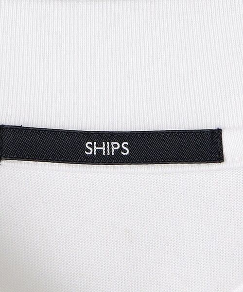 SHIPS(シップス)の「【WEB限定】SHIPS: 形態安定 防シワ加工 テレワーク ビズ Vネック Tシャツ (ロンT) 21FW(Tシャツ/カットソー・メンズ・ホワイト/ダークグレー/ベージュ/ロイヤルブルー・SMALL/MEDIUM/LARGE/X-LARGE/XX-LARGE)」の11枚目の写真