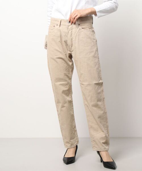 SAKULA（サクラ）の「【SAKULA/サクラ】COUDUROY ANKLE PANTS/コーデュロイアンクルカットパンツ（その他パンツ・メンズ・アイボリー/グレー・34/26/30/32/28）」の5枚目の写真