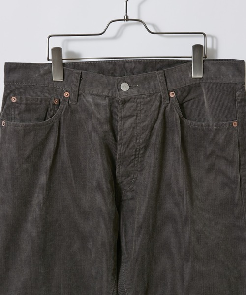 SAKULA（サクラ）の「【SAKULA/サクラ】COUDUROY ANKLE PANTS/コーデュロイアンクルカットパンツ（その他パンツ・メンズ・アイボリー/グレー・34/26/30/32/28）」の7枚目の写真