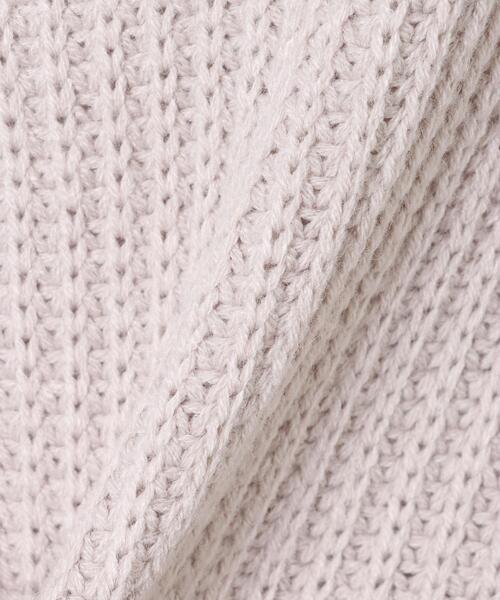 INGNI(イング)の「カシュクール/ニット/A(ニット/セーター・レディース・アイボリー/マスタード/ブラック/グレー系その他/グリーン/イエロー・M)」の10枚目の写真