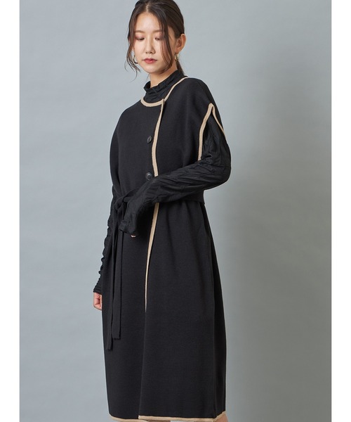 Cookie Chocolate（クッキーチョコレート）の「変形ギャザーハイネックプルオーバー（Tシャツ/カットソー・レディース・ホワイト/ブラック・M）」の6枚目の写真